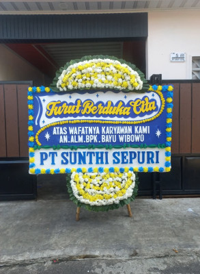 Papan Bunga Duka di Tuladengi